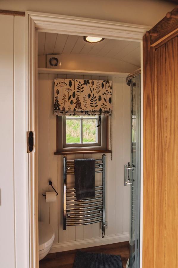 Luxury Shepherd'S Hut On Flower Farm With Outdoor Bath In Mid Cornwall Truro Buitenkant foto